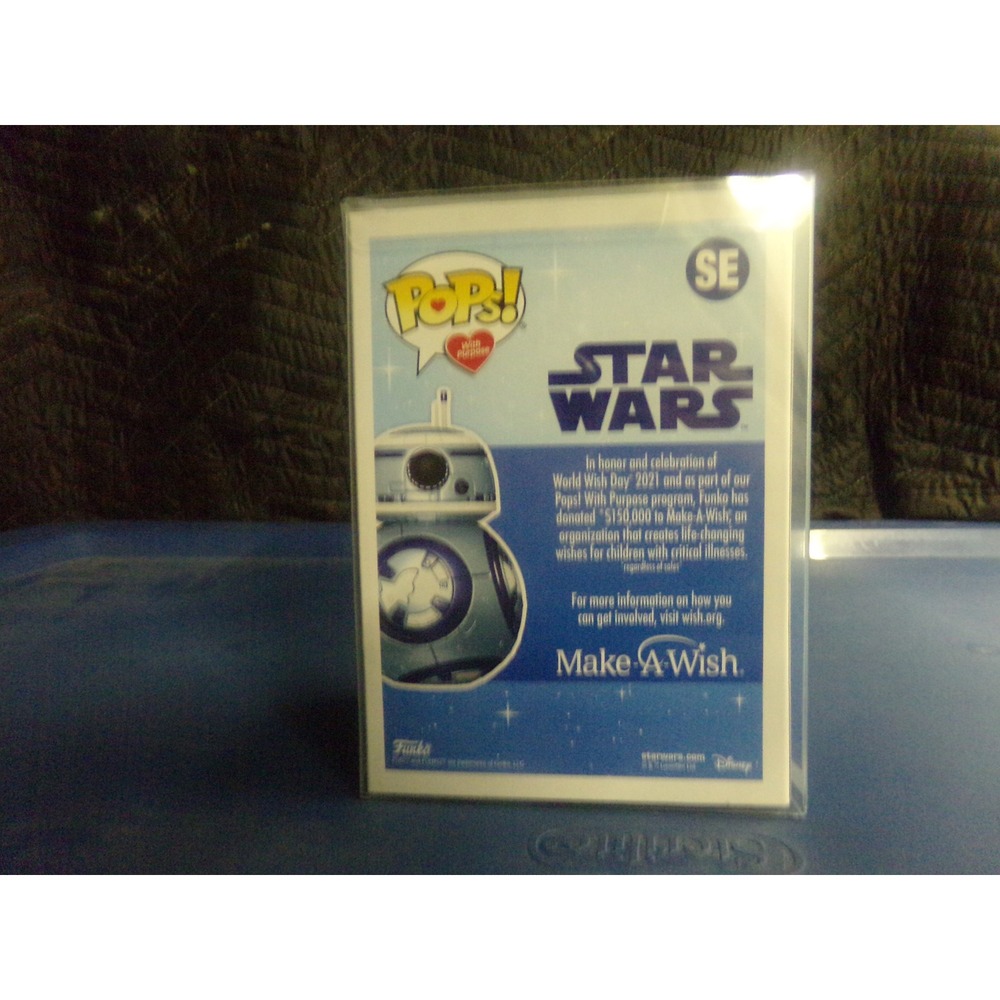 Funko Pop Star Wars BB-8 Make-A-Wish Pops With Purpose SE Damage - Picture 3 of 7